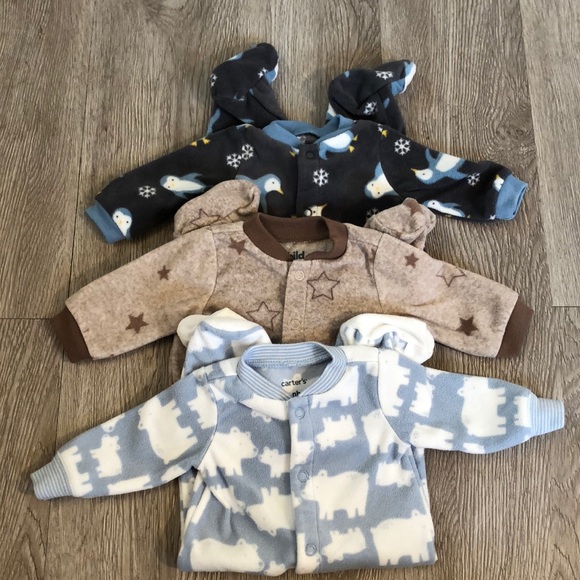 Baby boy fleece sleeper bundle - Picture 6 of 8